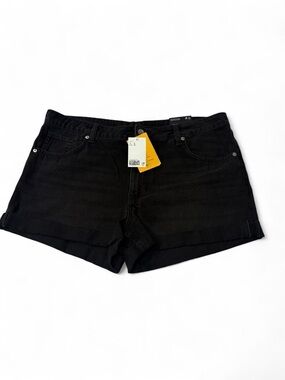 100% Cotton High Waisted Denim Shorts